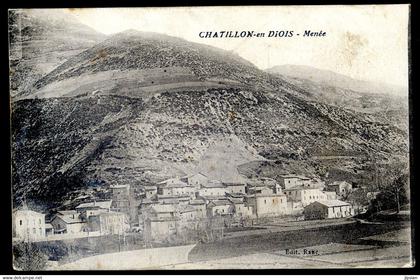 cpa  du 26  Chatillon en Diois --   Menée    NOV20-08