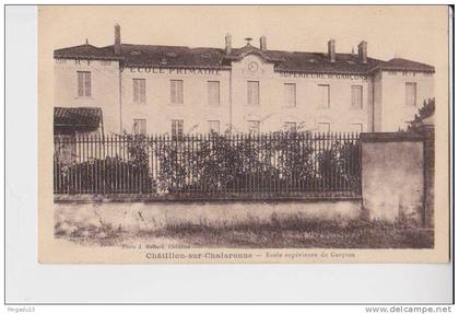 Châtillon sur Chalaronne Ecole de garçons