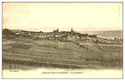 Chatillon sur Marne - vue générale