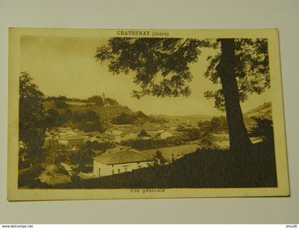 ISERE-CHATONNAY-VUE GENERALE