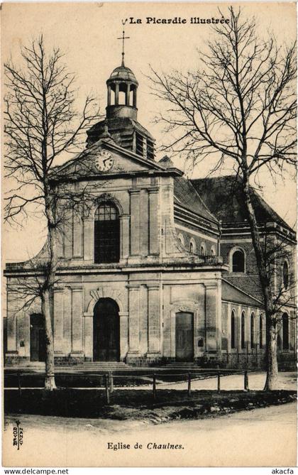 CPA Chaulnes eglise (1498858)