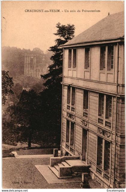 CPA  Carte Postale France  Chaumont-en-Vexin Un coin du préventorium  VM109412