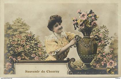 - dpts div.-ref-WW241- deux sevres - chauray - souvenir de .. -