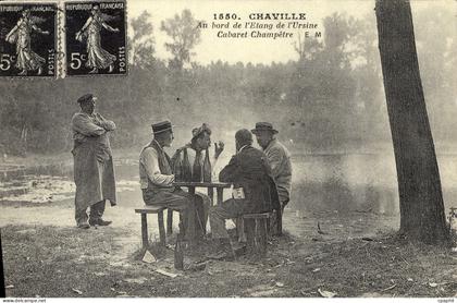 REPRO Chaville au bord de l'Etang de l'Ursine Cabaret Champetre
