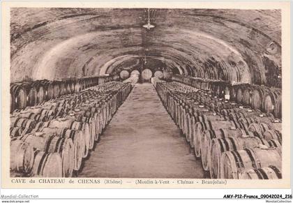 AMYP12-1058-69 - CAVE DU CHATEAU CHENAS - moulin-a-vent - chénas - beaujolais