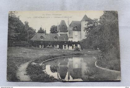 Chénérailles, château d'Orgnat, Creuse 23