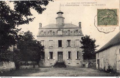 CHENERAILLES CHATEAU DU PEYROUX
