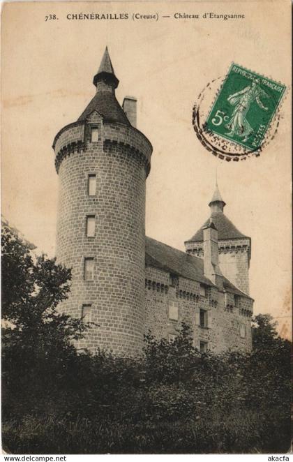 CPA CHENERAILLES Chateau d'Etangsanne (1143969)