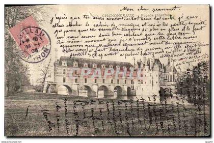 CPA Chenonceaux Facade Orientale