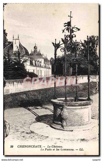 CPA Chenonceaux Le Chateau
