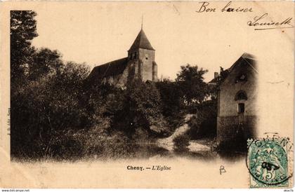CPA CHENY - L'Église (658910)