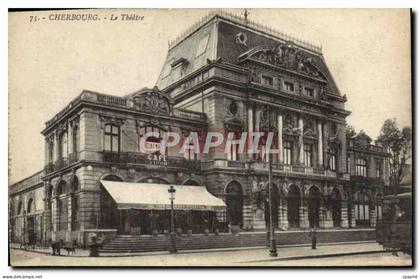 CPA Cherbourg Le Theatre
