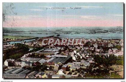 CPA Cherbourg Vue generale