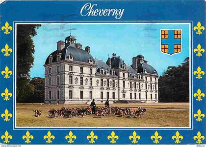 41 - Cheverny - Le Château - Blasons - CPM - Voir Scans Recto-Verso