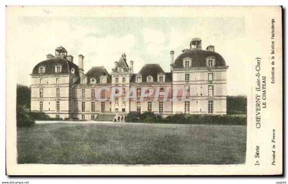CPA Chateau de Cheverny Le chateau