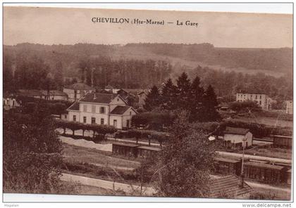 Chevillon : la gare