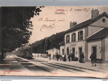 Chevillon ; la gare