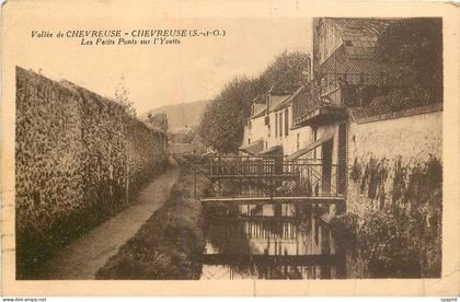 CPA Vallee de Chevreuse Chevreuse S et O les petits Ponts sur l'Oette