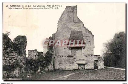 CPA Chinon Le chateau