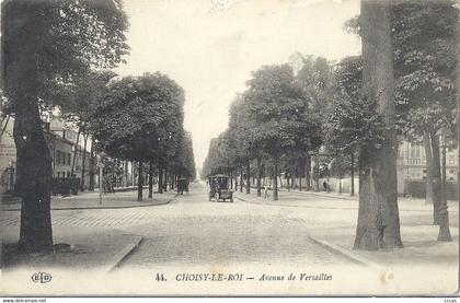 CPA  Choisy-le-Roi avenue de Versailles
