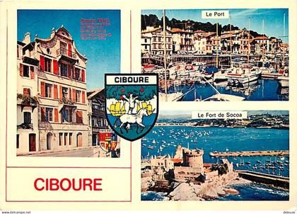 Carte Postale - 64 - Ciboure - Multivues - Bateaux - Blasons - CPM - Voir Scans Recto-Verso - Poscard - Carta Postal -