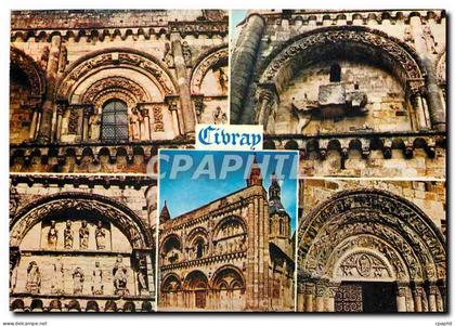 CPM L'Art Roman a Civray (Vienne) Eglise St Nicolas (XIIe s)