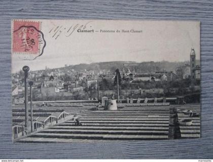 cpa Clamart(92)panorama du haut Clamart