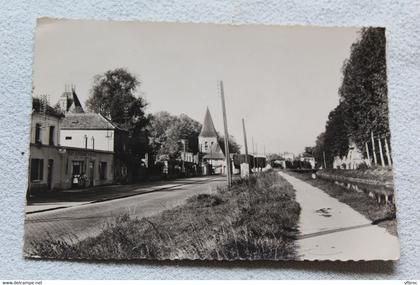 Cpm 1951, Claye Souilly, avenue Aristide Briand promenade, long du canal, Seine et Marne 77