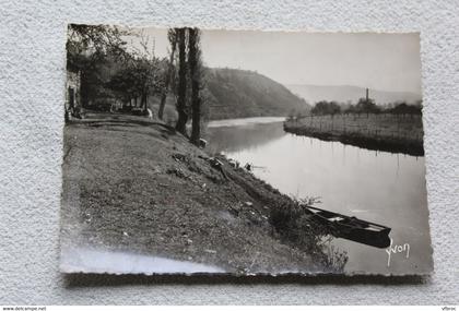 Cpm 1956, Clecy, l'Orne au pont de Landelle, Calvados 14