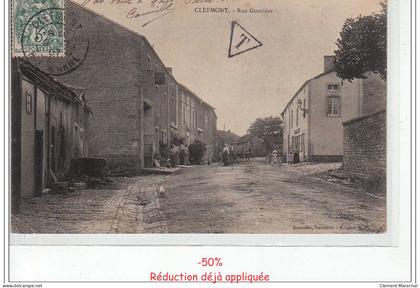 CLEFMONT - Rue Gourière - état