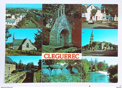► (56)  CLEGUEREC Menhir en multi Vues 1987