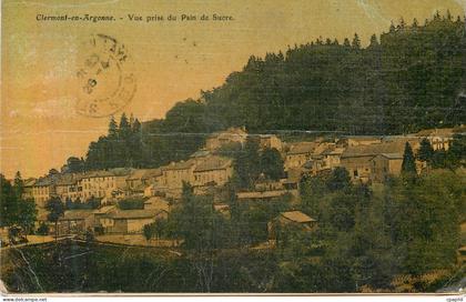 CPA Clermont en argonne vue prise du pain de sucre