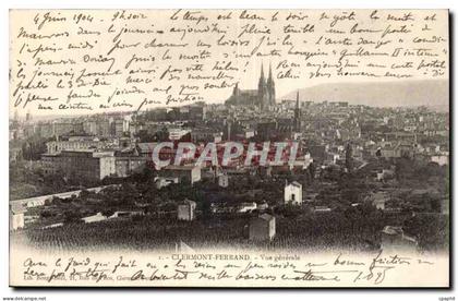 Clermont Ferrand CPA Vue generale