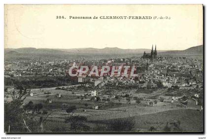 CPA Clermont Ferrand Panorama d