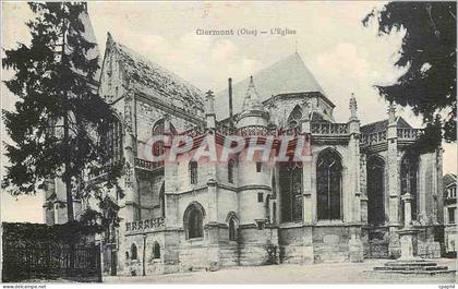 CPA Clermont Oise L'Eglise