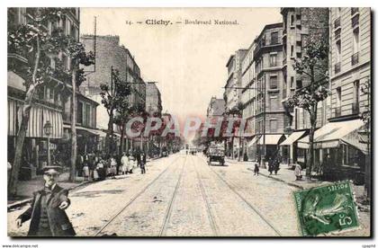 Clichy - Boulevard National - CPA