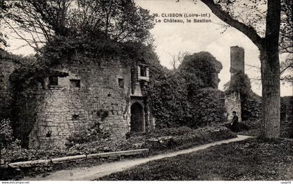 CPA Clisson Le chateau le bastion
