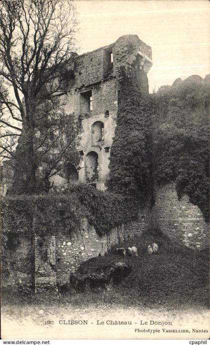 CPA Clisson Le Chateau Le Donjon