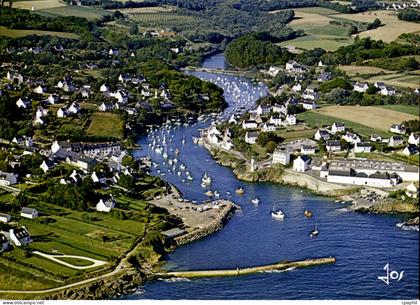CPSM Clohars Carnoet Finistere l'entree du petit port de Doelan
