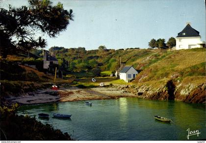 CPSM La Bretagne Clohars Carnoet Finistere le port de Porsach