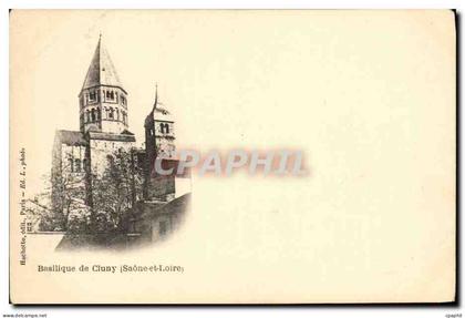 CPA Basilique de Cluny
