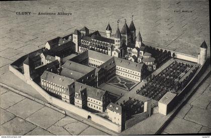 CPA Cluny Ancienne Abbaye