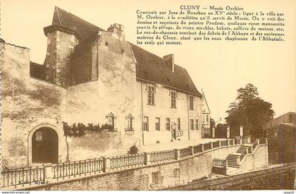 CPA Cluny musee orchier