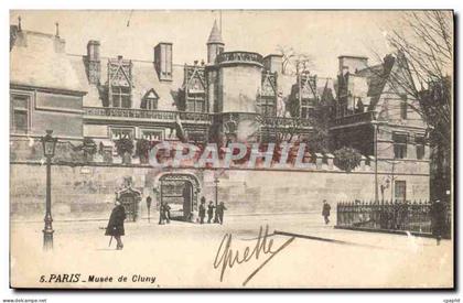 CPA Paris Musee de Cluny