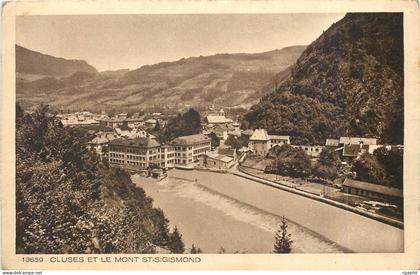 CPA Cluses et le Mont St-Sigismond