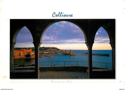 Carte Postale - 66 - Collioure - Collioure vue depuis La Glorieta dfens le jardin Pams - CPM - Voir Scans Recto-Verso -