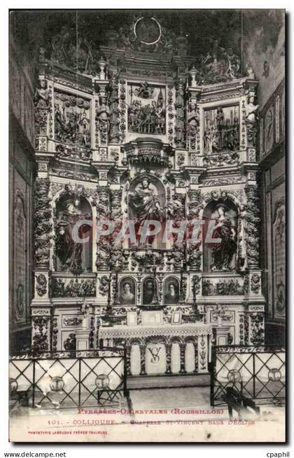 Collioure - L'Eglise - CPA