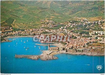 CPM Collioure PO Vue generale aerienne