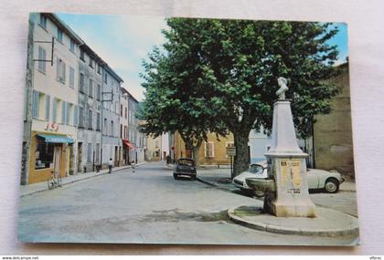 Cpm 1969, Collobrières, place de la République, Var 83