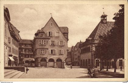 CPA Colmar Obstmarkt